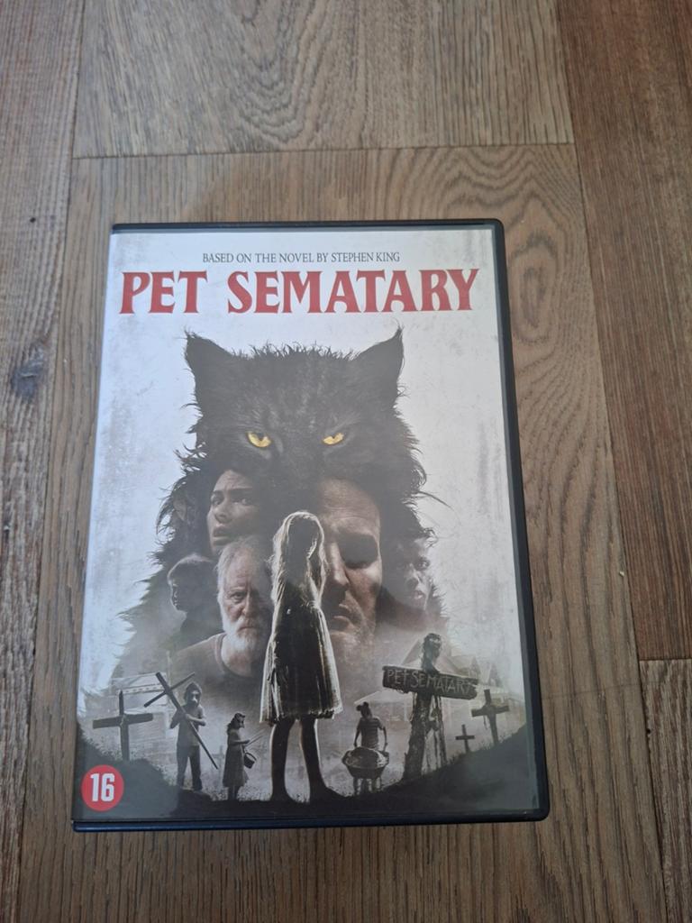 Pet Sematary (2019) - Stephen King Horror DVD, Vanaf 16 jaar, Ophalen of Verzenden, Gebruikt, Overige genres