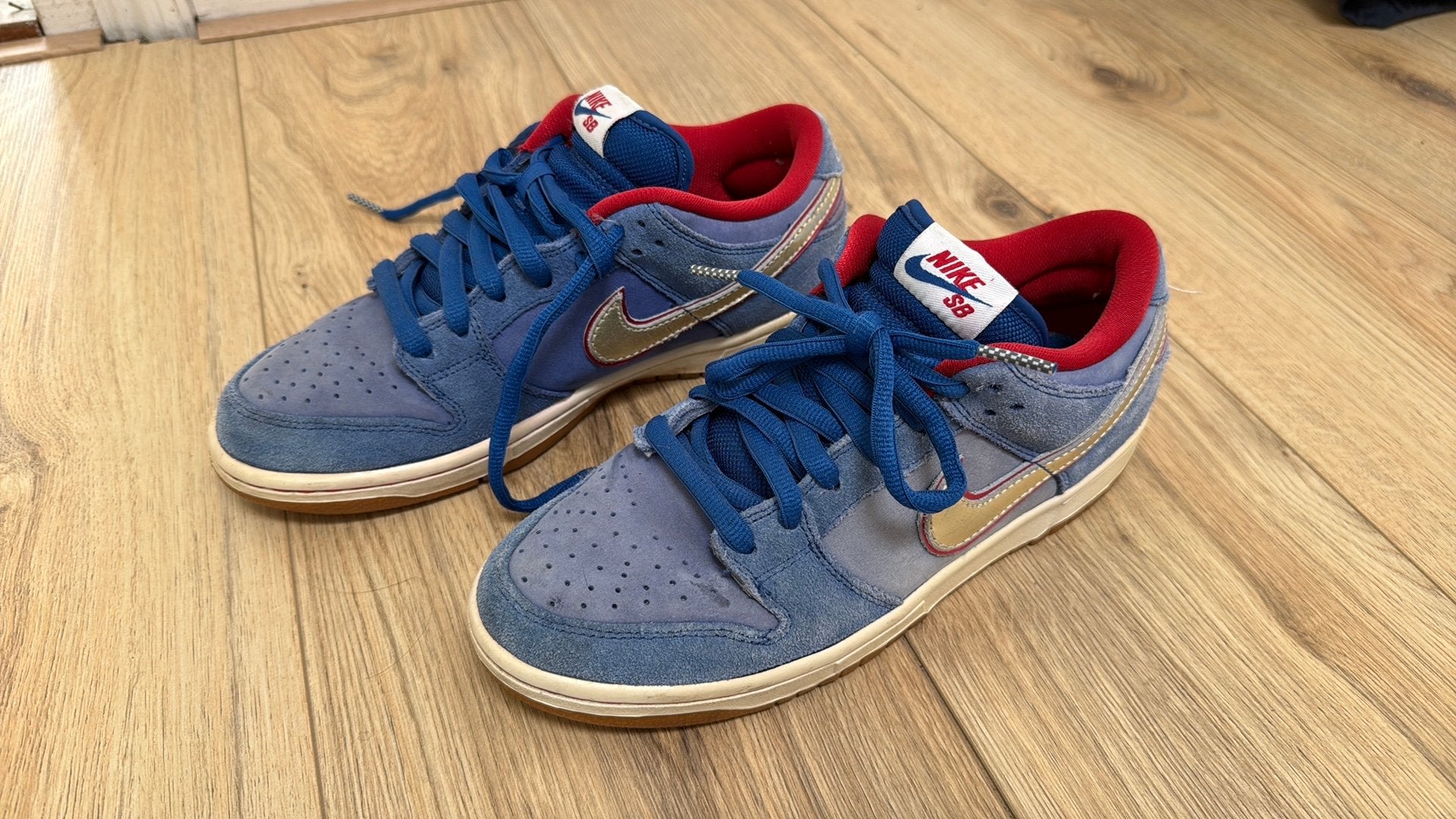 Nike SB Dunk Eric Koston 813170-400 maat 7.5/40,5, Ophalen of Verzenden, Zo goed als nieuw, Blauw