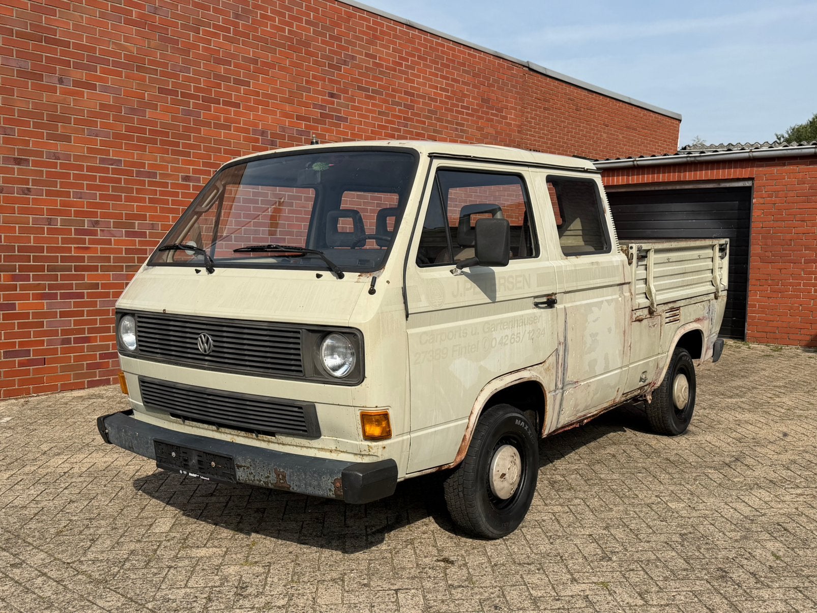 Volkswagen VW T3 Doka 1.6 Diesel 1987 oldtimer belastingvrij, Auto's, Zwart, Volkswagen, Bedrijf, SUV of Terreinwagen