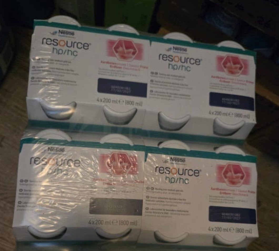 Nutridrink proteïne fresubin resource drink voeding shakes, Ophalen