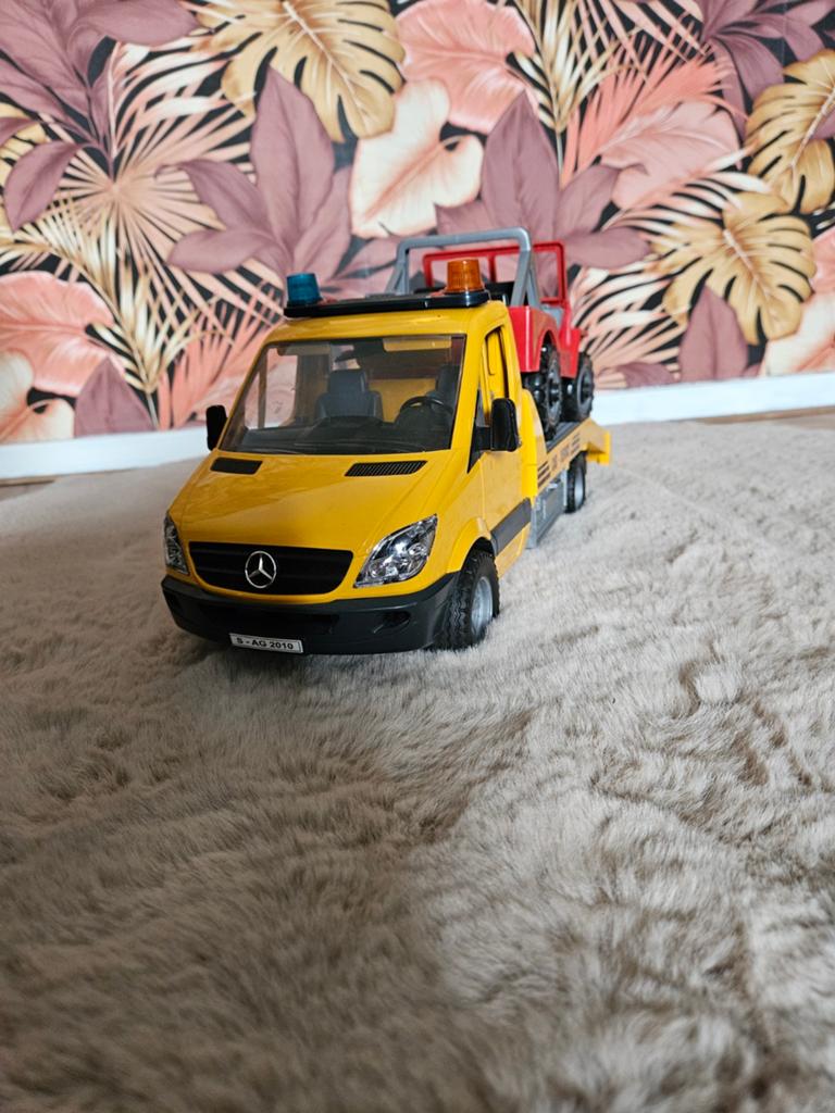 Bruder sleep auto, Ophalen of Verzenden, Zo goed als nieuw