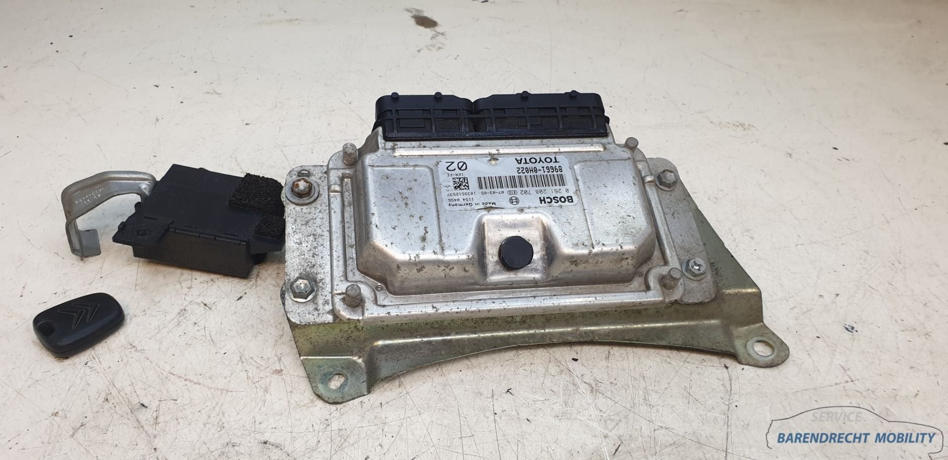 Motorcomputer ECU Aygo 107 C1 Toyota Startset 89661-0H022 st, Info@toyota.co.jp, Gebruikt, Citroën, Toyota Motor Corporation