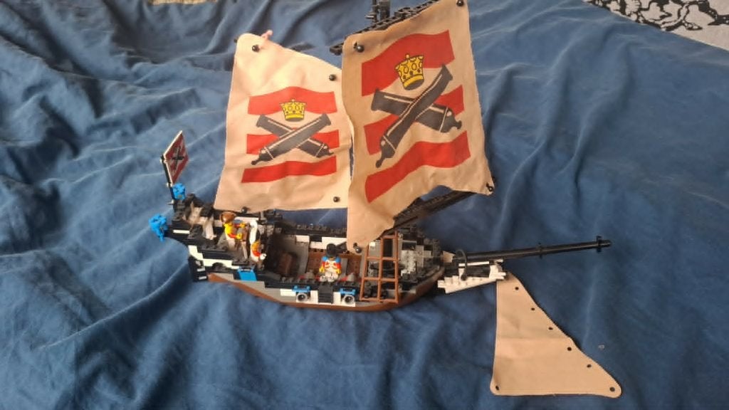 imperial flag ship 6271, Lego, Zo goed als nieuw, Inclusief minifiguren, Complete set