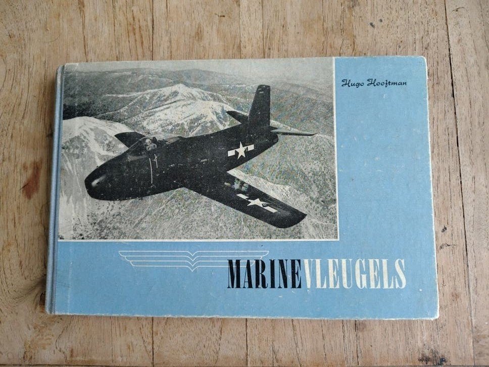 Marinevleugels - Hugo Hooftman (Boek) uit 1951, Boeken, Oorlog en Militair, Gelezen, Hugo Hooftman, Marine, Ophalen of Verzenden
