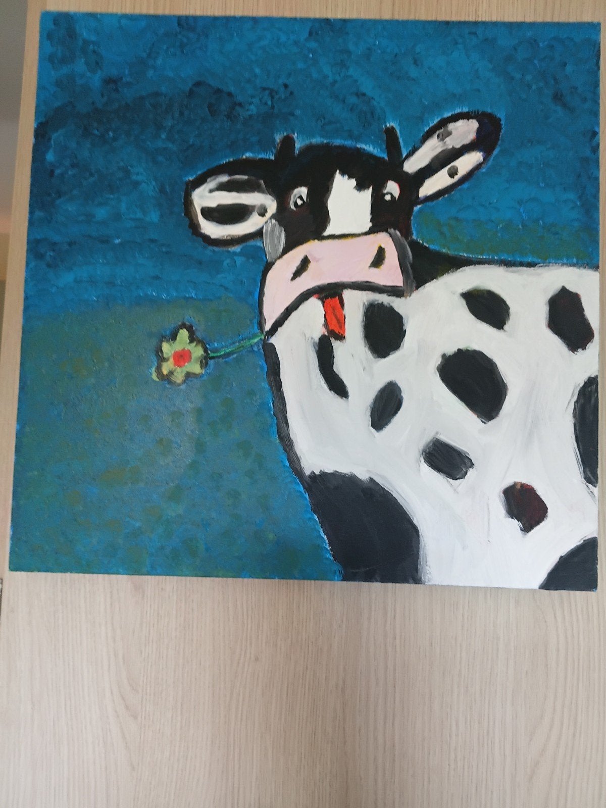 schilderij zelf gemaakt, Antiek en Kunst, Ophalen