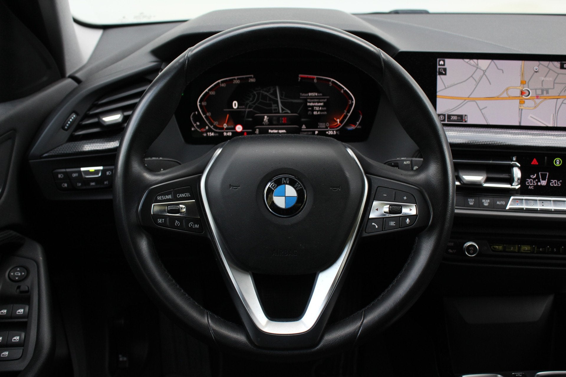 BMW 1 Serie 118i Executive Sport Line Automaat / Sportstoele, Auto's, Gebruikt, Met garantie (alle), Bedrijf, Grijs