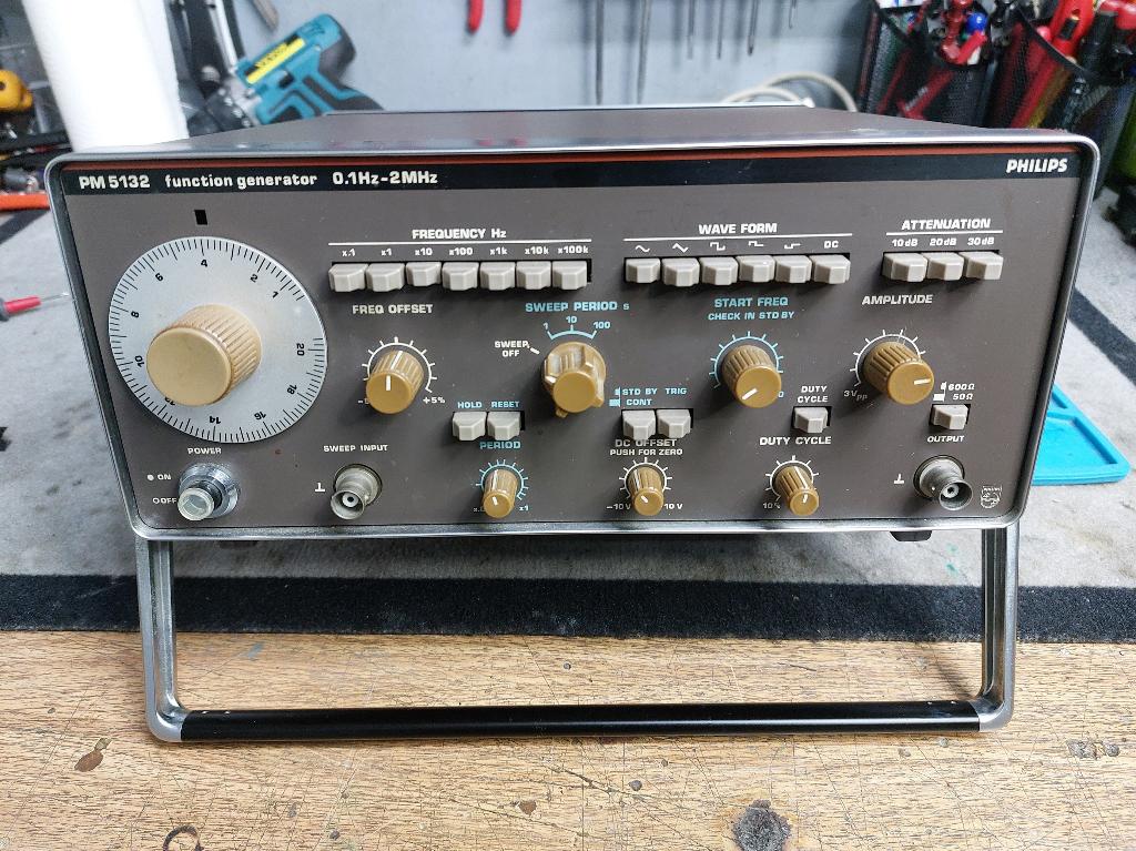 Philips PM5132 Signaalgenerator, Ophalen of Verzenden, Gebruikt, Overige meters