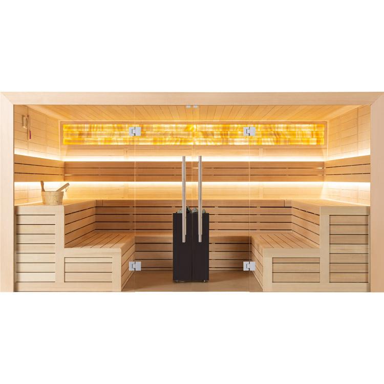 FINSE SAUNA | HEMLOCK | 400X300 | 15.8KW VIRTA BI-O