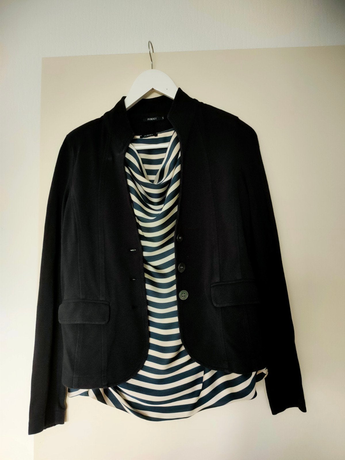 Purdey jasje en top, maat S, Ophalen, Gedragen, Maat 38/40 (M)