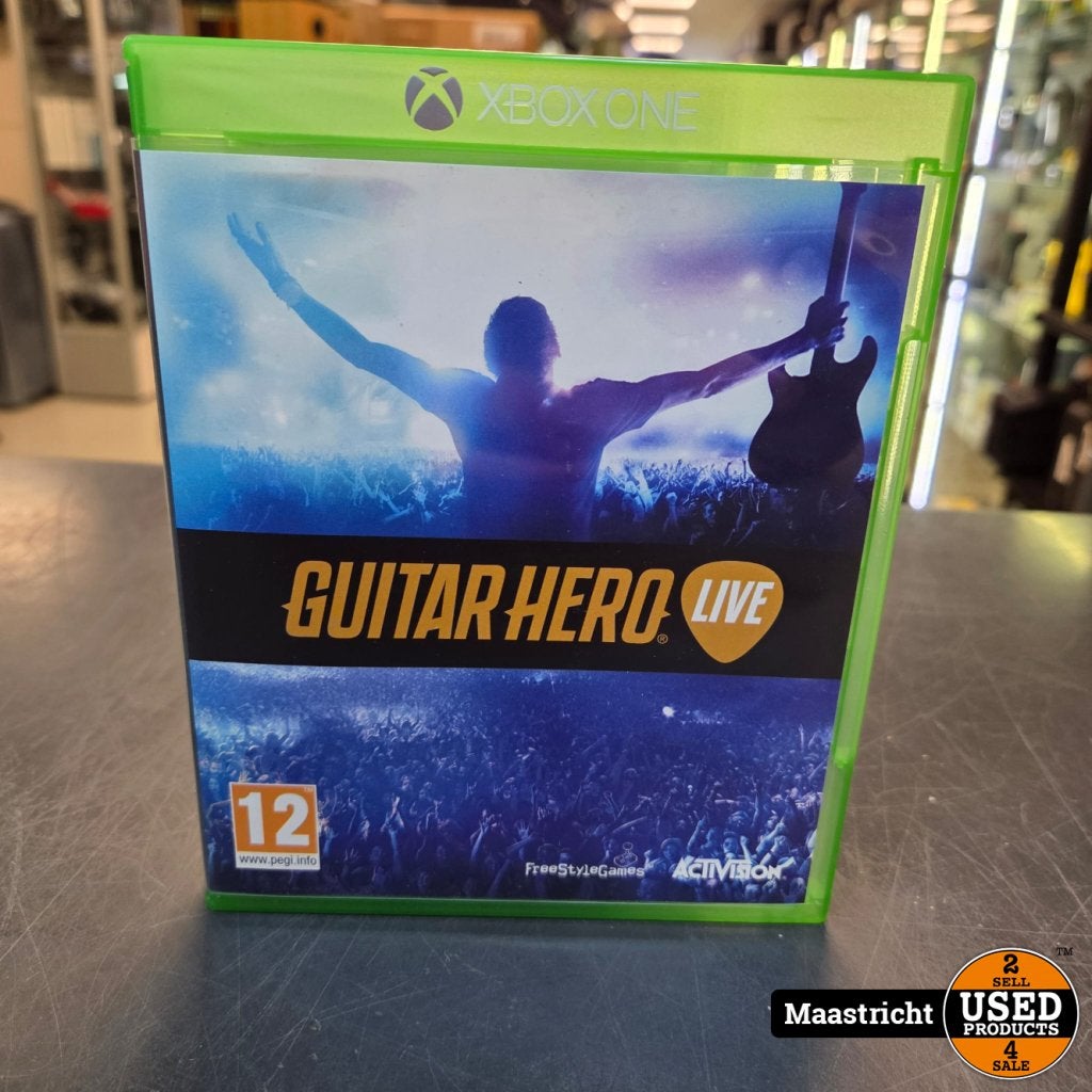 Xbox One Game | Guitar Hero Live (game only), Activision, Gebruikt, https://support.activision.com/contact-us, 3100 Ocean Park Blvd, Santa Monica, CA 90405, Verenigde Staten