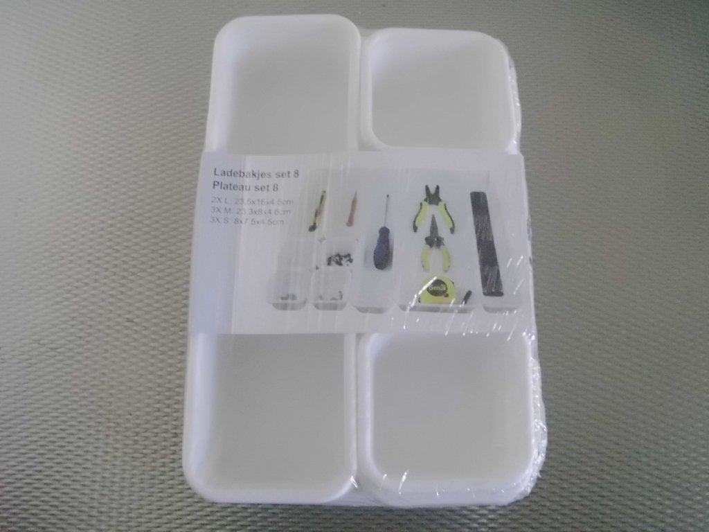 Nieuwe set bakjes om het gereedschap in de lade op te bergen, Ophalen, Nieuw, Gereedschapsopslag, Overige merken