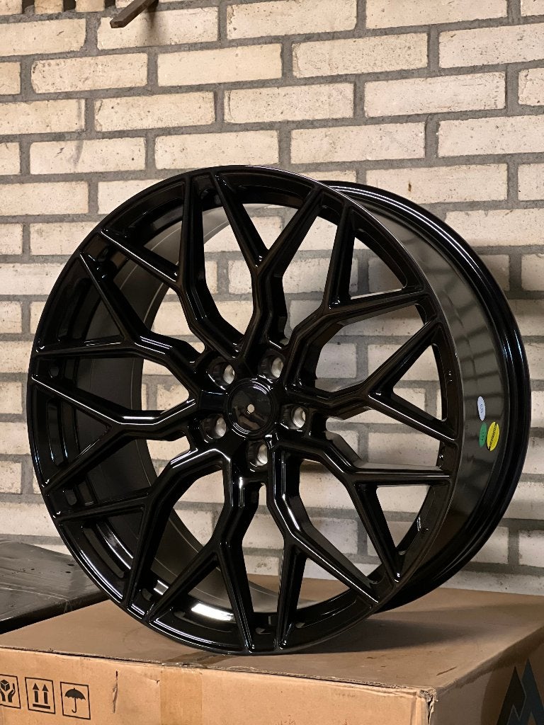 22 inch 5x112 Vossen HF-2 style velgen Audi VW BENZ Breedset, Auto-onderdelen, Velg(en), 285 mm, ., Nieuw