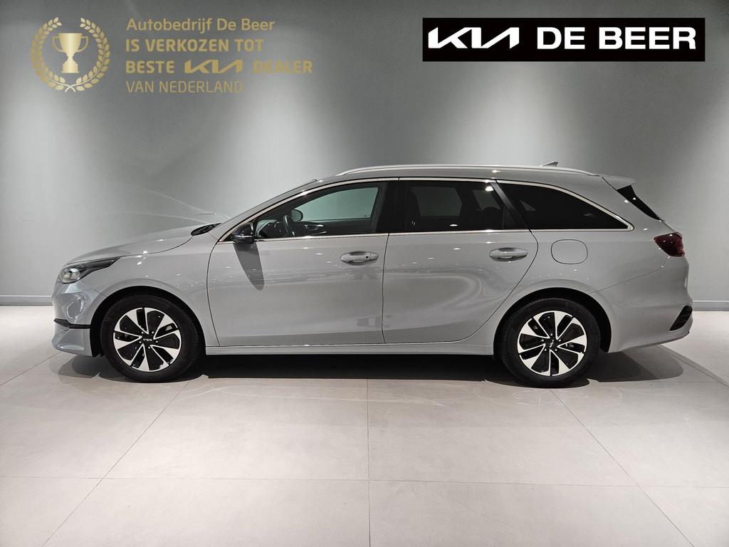 KIA Ceed Sw 1.0 T-GDi MHEV 100pk AUTOMAAT Design Edition Nav, 12 maanden, 1309 kg, Leder en Stof, Origineel Nederlands