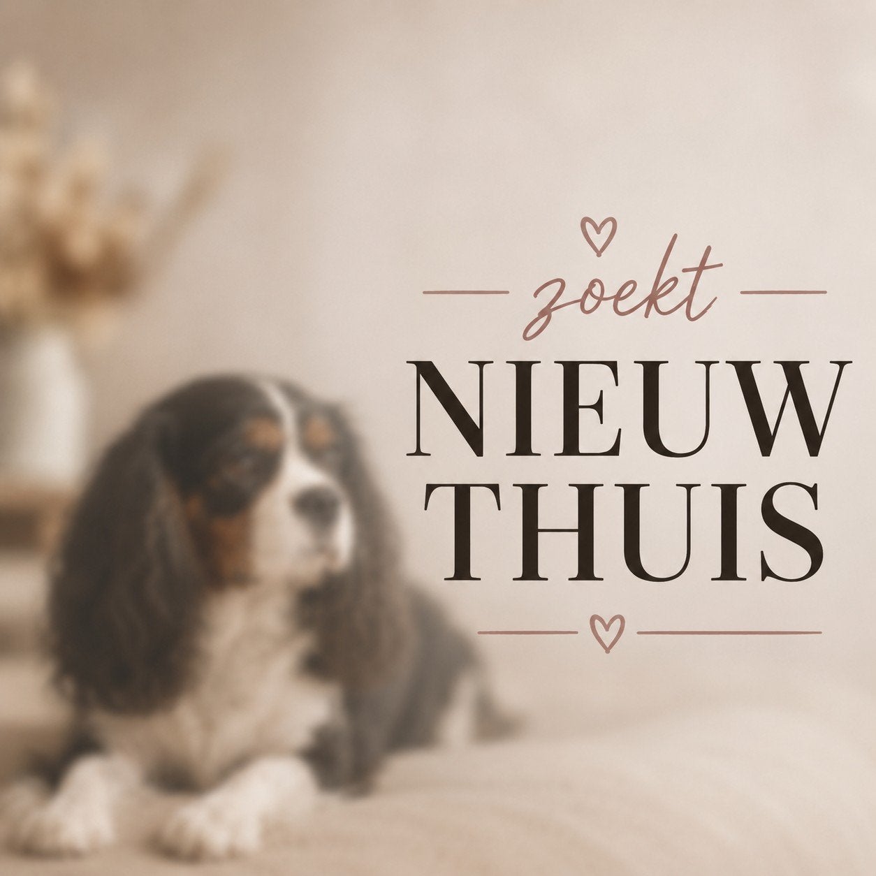 cavalier king charles spaniël hondje, Teef, Eén hond, Spaniël, 3 tot 5 jaar