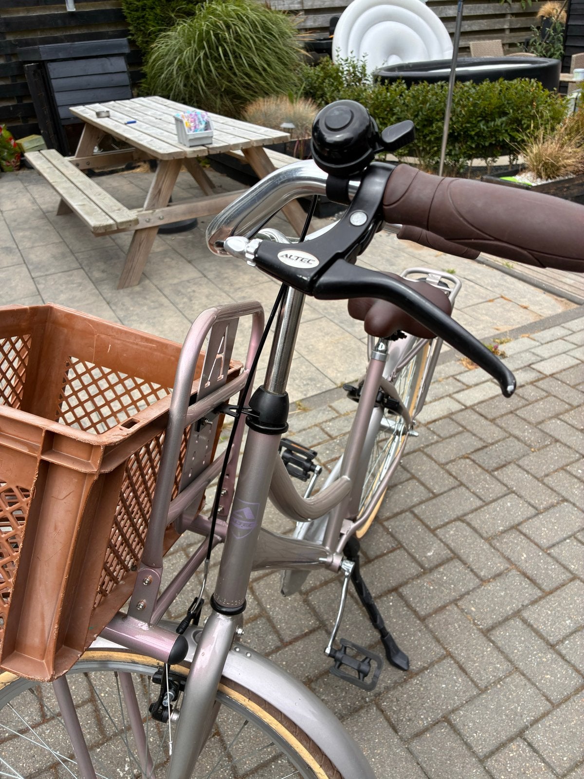 Altec Urban transportfiets meisjes met mand, Ophalen, Gebruikt, 26 inch of meer