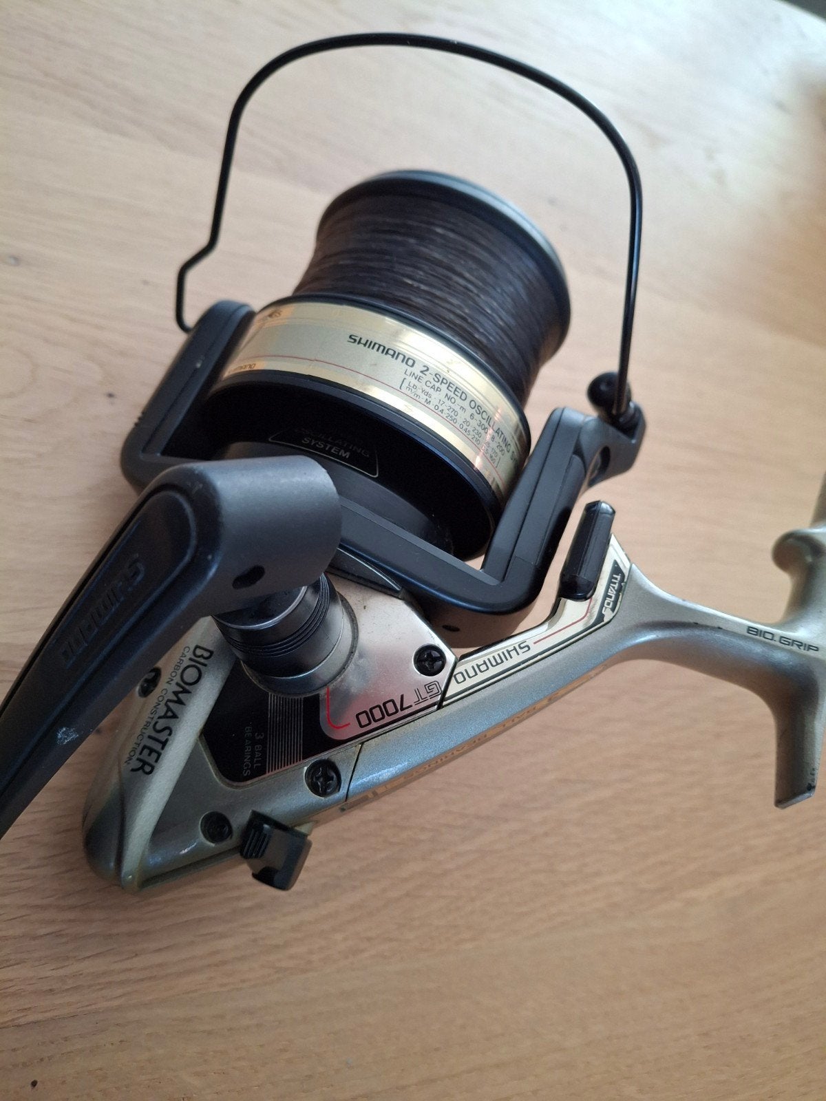 3x Shimano biomassa gt 7000, Watersport en Boten, Ophalen, Gebruikt, Molen