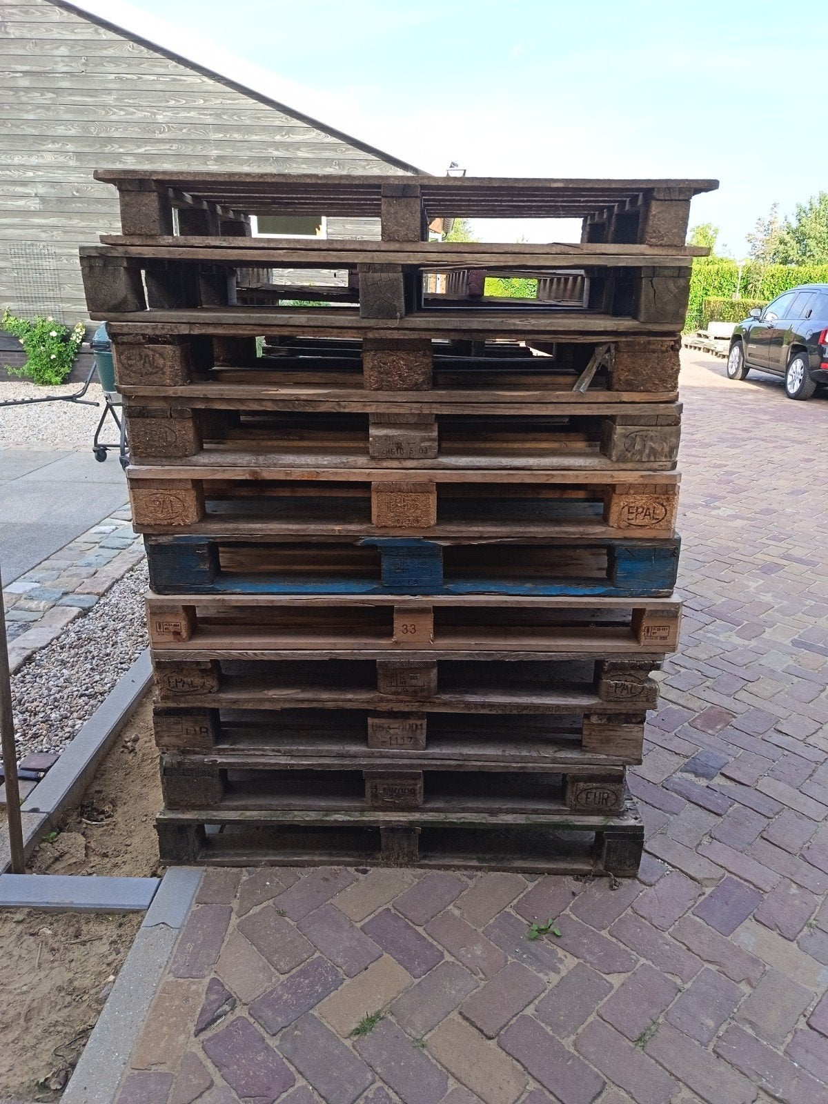 Diverse Pallets - Verschillende Soorten en Maten, Ophalen, Gebruikt