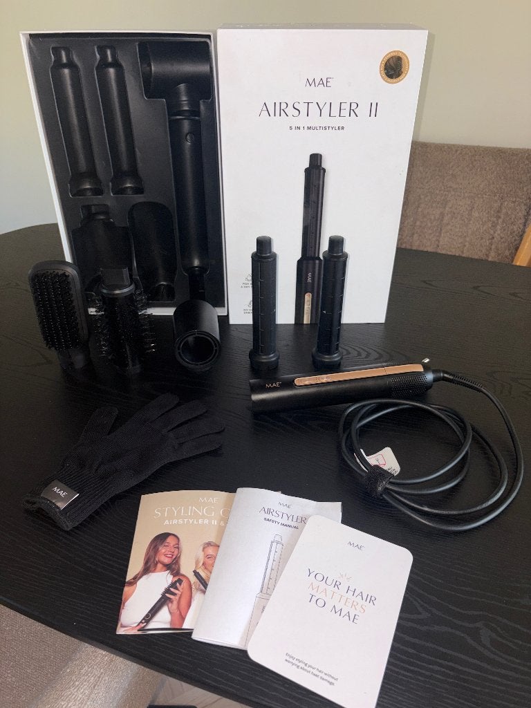 MAE airstyler II, Sieraden, Tassen en Uiterlijk, Uiterlijk | Haarverzorging, Ophalen, Zo goed als nieuw, Föhn of Haardroger