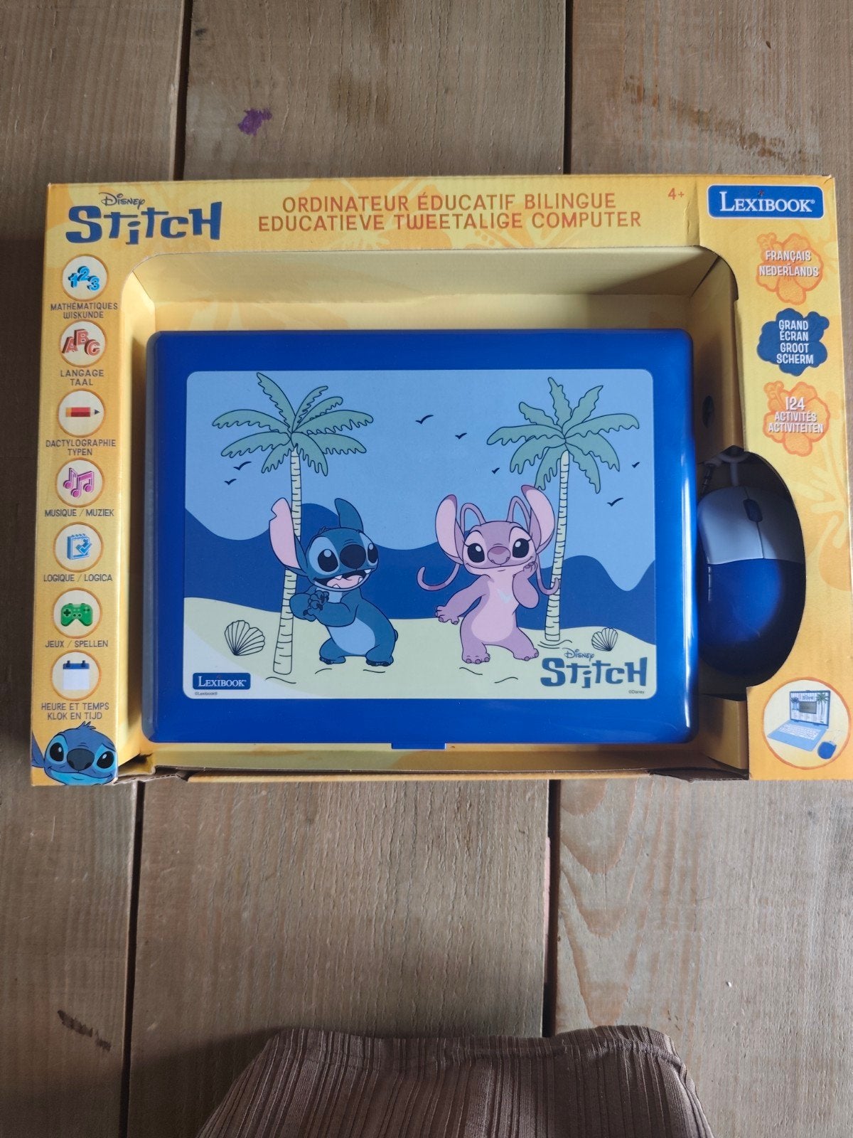 NIEUW Stitch Educatieve Tweetalige Computer. NIEUW, Ophalen, Nieuw, Taal en Lezen, Met geluid
