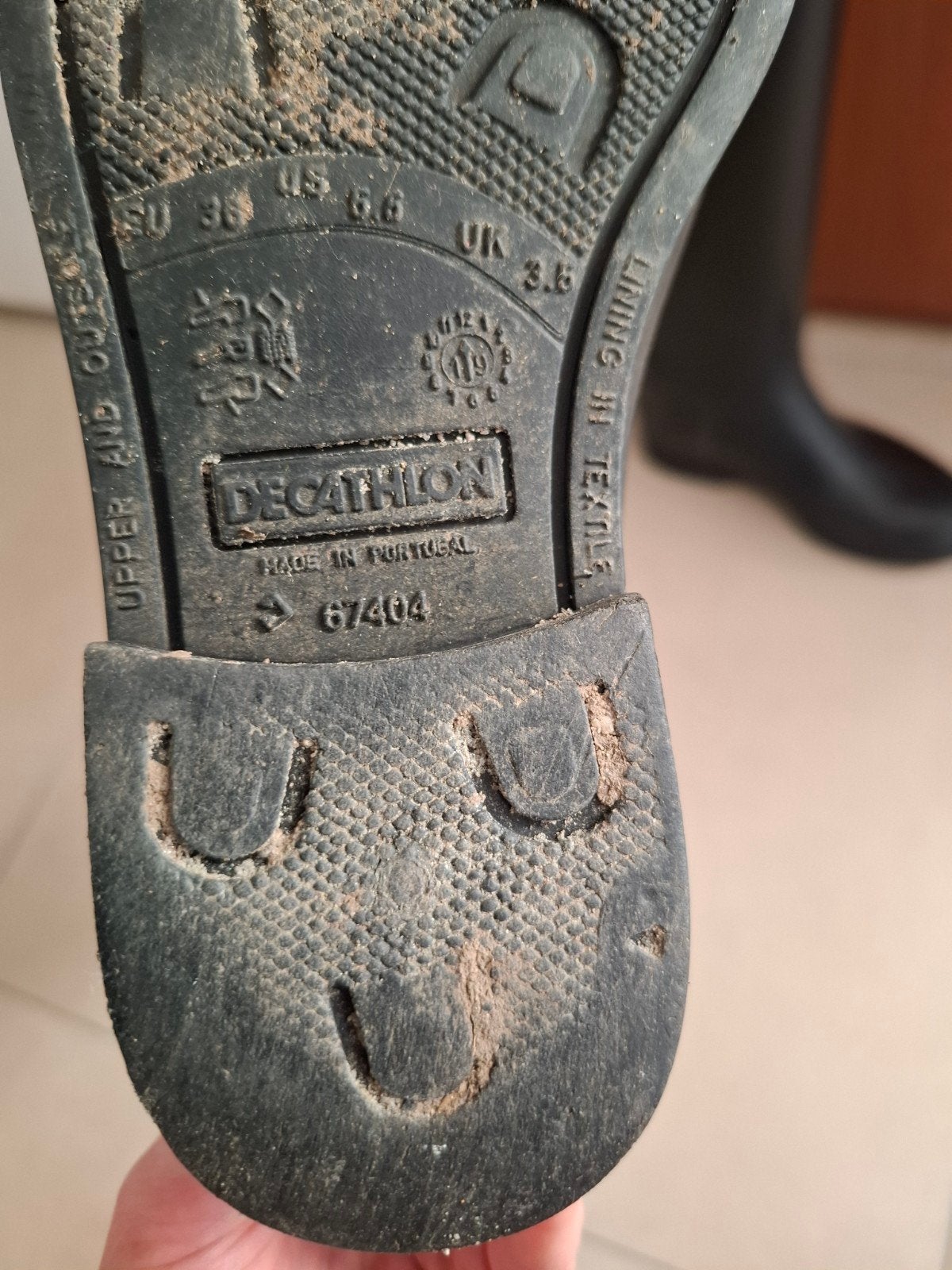 Rijlaarzen Paardrijlaarzen maat 36 van Decathlon, Dieren en Toebehoren, Ophalen of Verzenden, Zo goed als nieuw, Veelzijdigheid