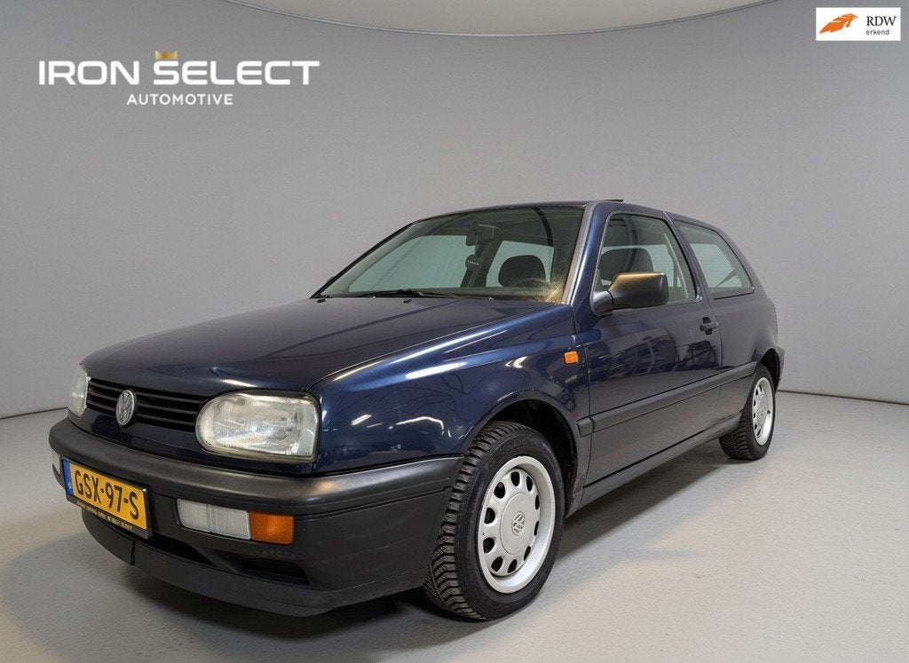 Volkswagen GOLF 3 AUTOMAAT APK TOT 2028, Gebruikt, Blauw, Airbags, Bedrijf
