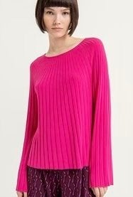 Surkana tricot raglan trui, Ophalen of Verzenden, Nieuw, Maat 42/44 (L), Roze
