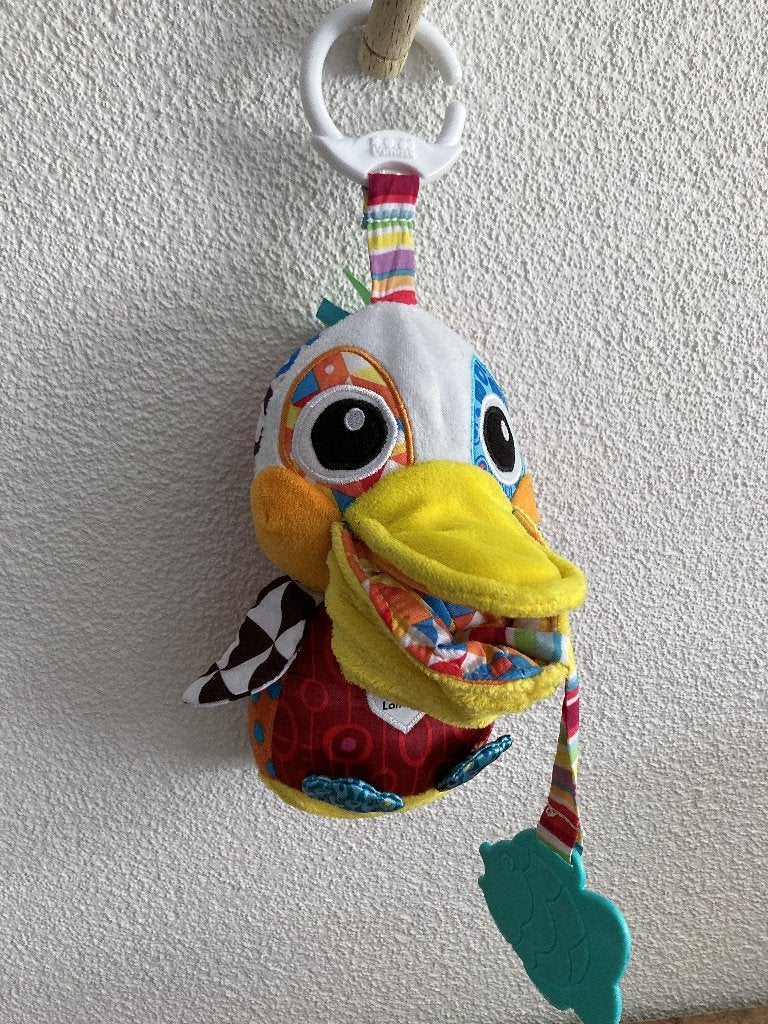 Lamaze Philip de Pelikaan hangspeeltje - activity. PRIMA., Ophalen of Verzenden, Gebruikt, Overige typen