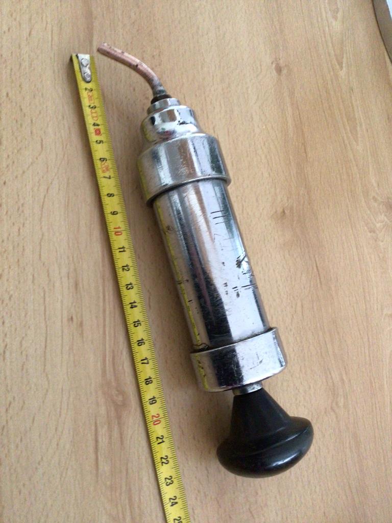 Vacuum pomp trekker, Ophalen, Gebruikt