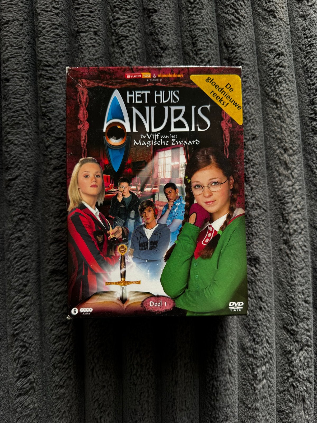 Het Huis Anubis | DVD-Box Deel 1 | 4 DVD’s, Avontuur, Gebruikt, Boxset, Ophalen of Verzenden