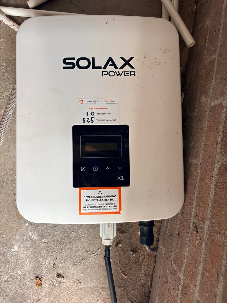 Solax Power X1 Omvormer - Zo goed als nieuw, Doe-het-zelf en Verbouw, Zonnepanelen en Toebehoren, Zo goed als nieuw, Overige typen