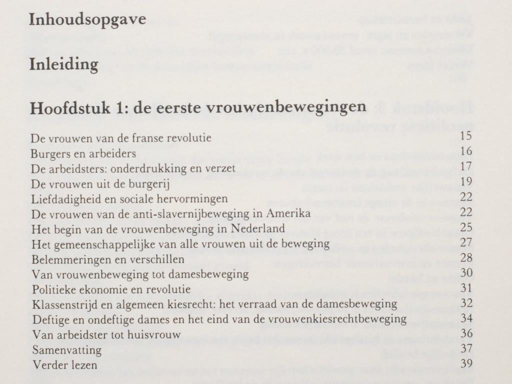 Geschiedenis van de vrouwentoekomst (1982), Verzenden, Zo goed als nieuw