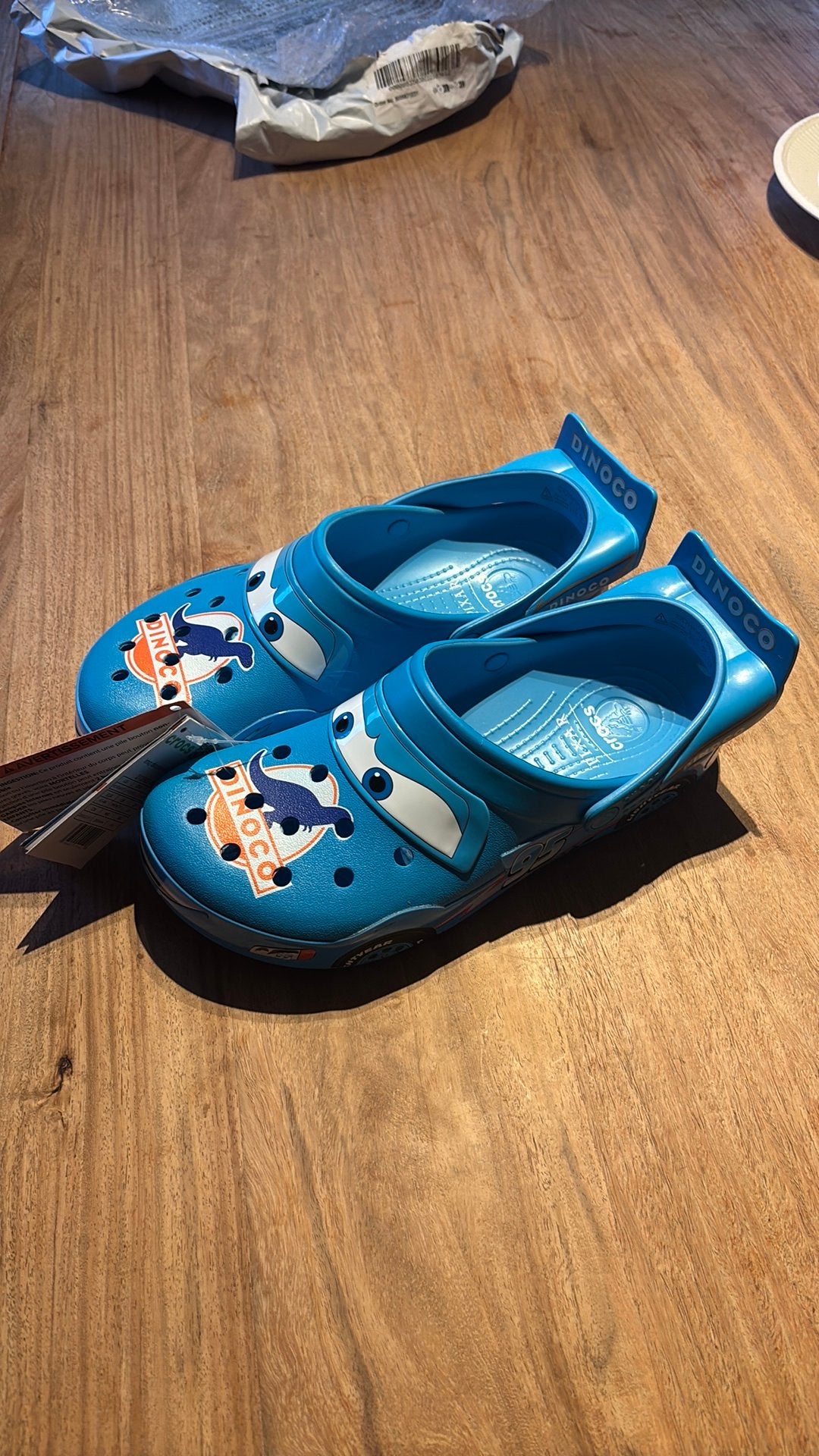 Dinoco crocs, Kleding | Heren, Blauw, Overige typen, Nieuw, Ophalen of Verzenden