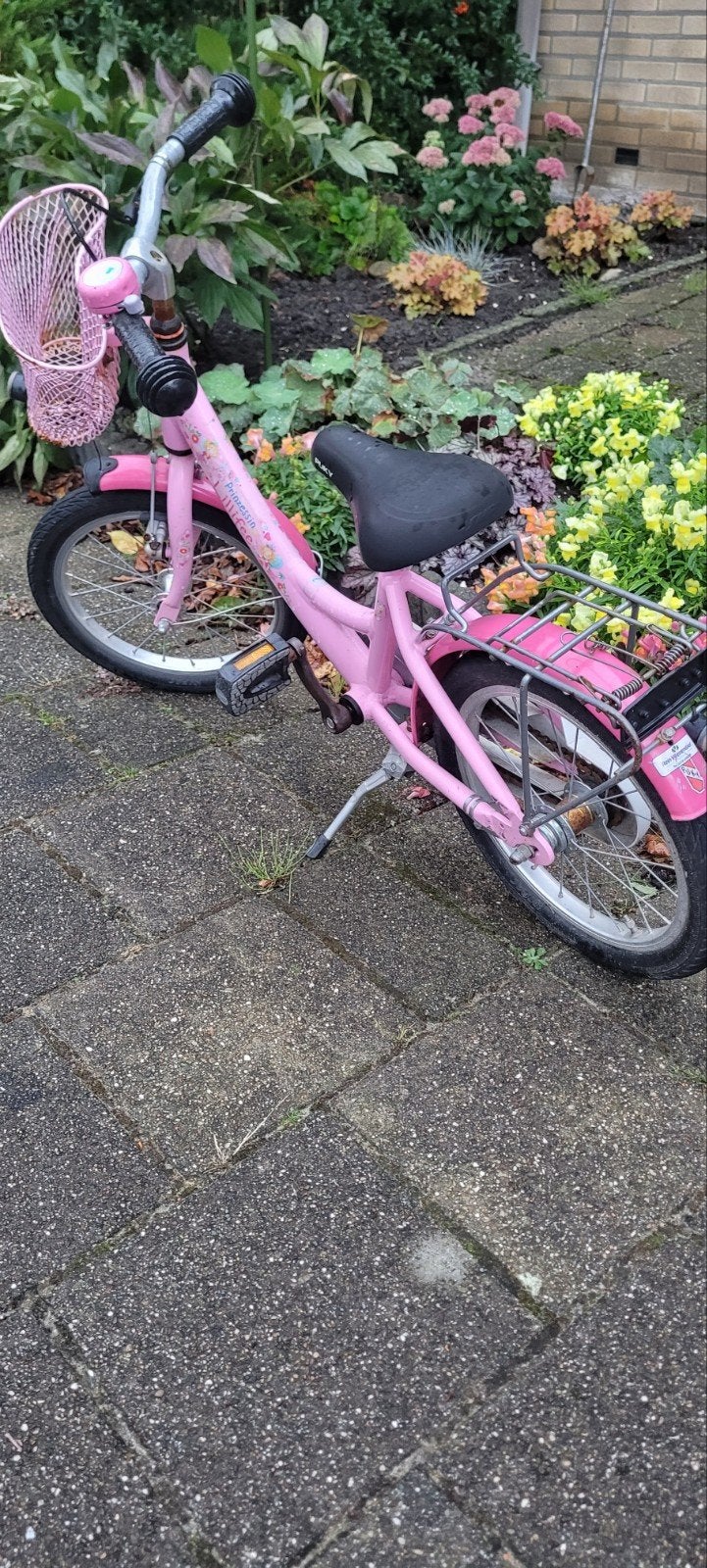 Puky kinderfiets roze, Ophalen, Terugtraprem, Gebruikt, Puky