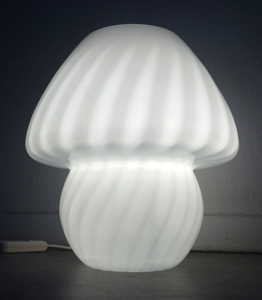 Vintage Vetri Murano tafellamp Pop Art Space Age glas lamp, Huis en Inrichting, Lampen | Tafellampen, Ophalen of Verzenden, Gebruikt