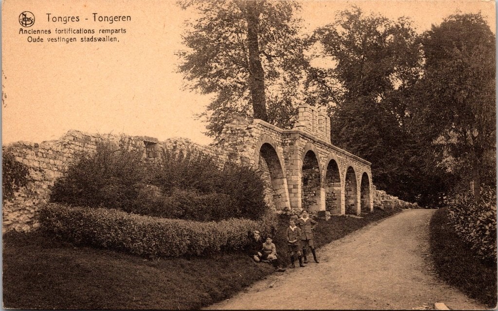 Tongeren België - 12 antieke postkaarten II, Verzamelen, Ansichtkaarten | België, Verzenden, 1920 tot 1940, Ongelopen, Limburg
