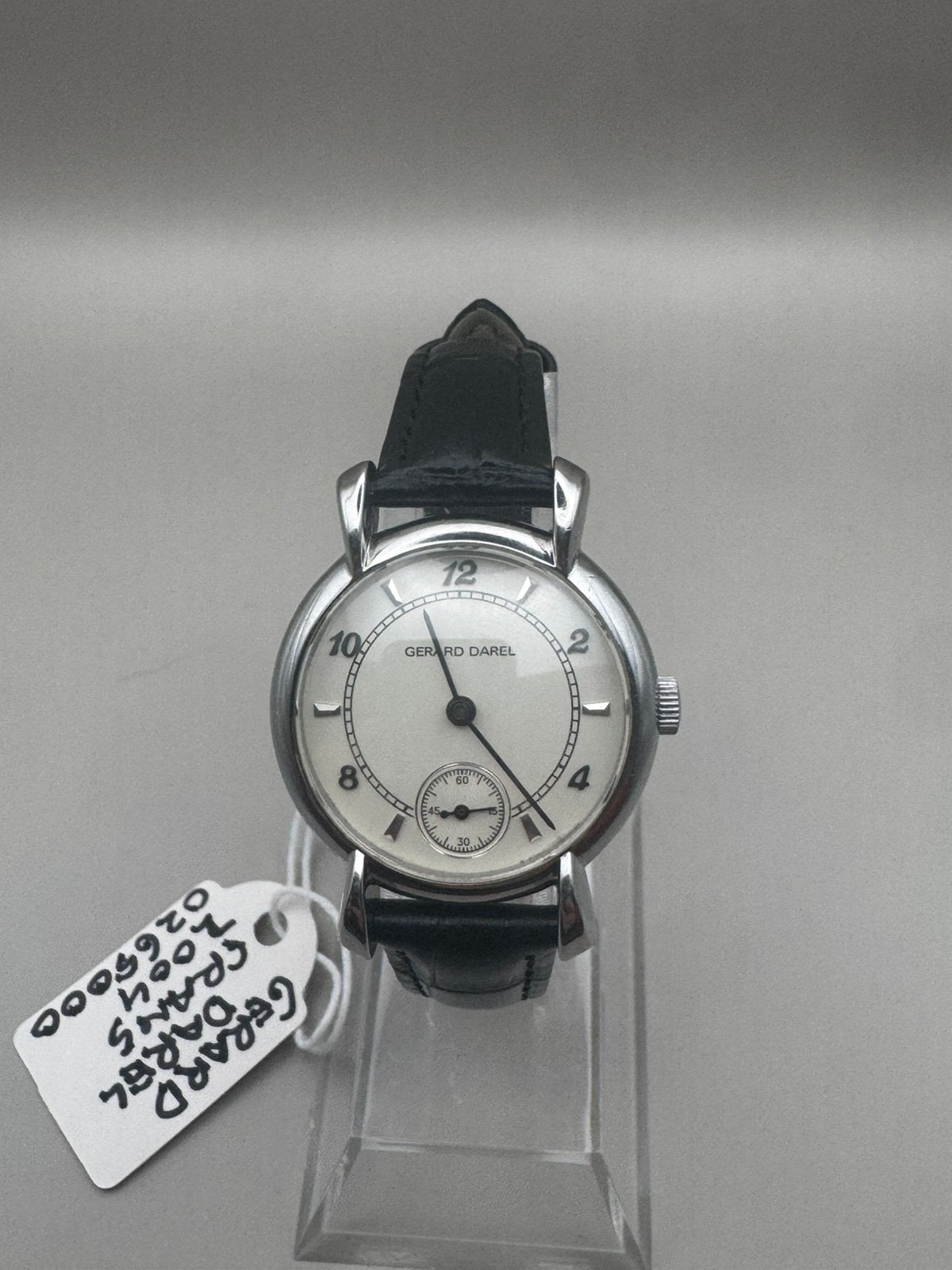 Gerard Darel Horloge - Frans design uit 2004, Ophalen of Verzenden, Staal, Polshorloge, Overige merken