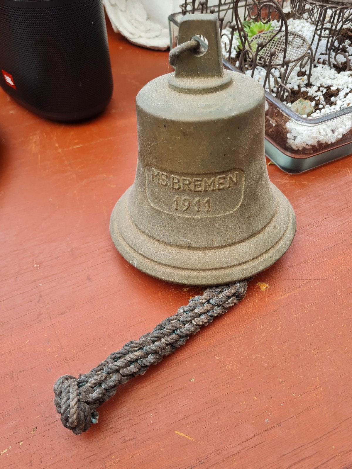 Messing scheepsbel, Ophalen of Verzenden