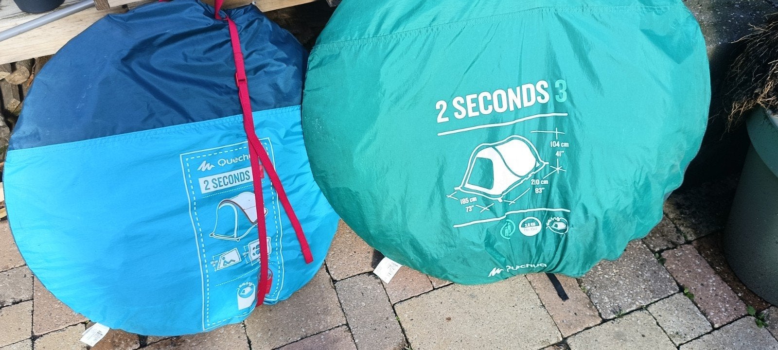 pop up tent Quechua - Decathlon, Ophalen, Gebruikt, Tot en met 3