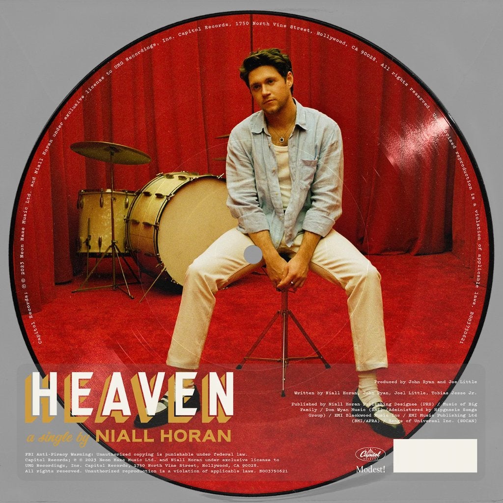 Vinyl Single Niall Horan Heaven PICTURE DISC NIEUW, Picture disc, 7 inch, Ophalen of Verzenden, Pop