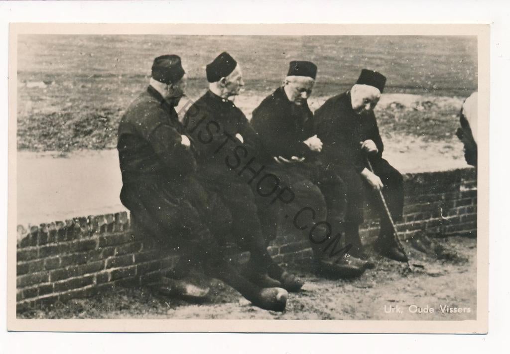 Urk - Oude Vissers [KRST003-5217, Verzenden, 1920 tot 1940, Ongelopen, Flevoland
