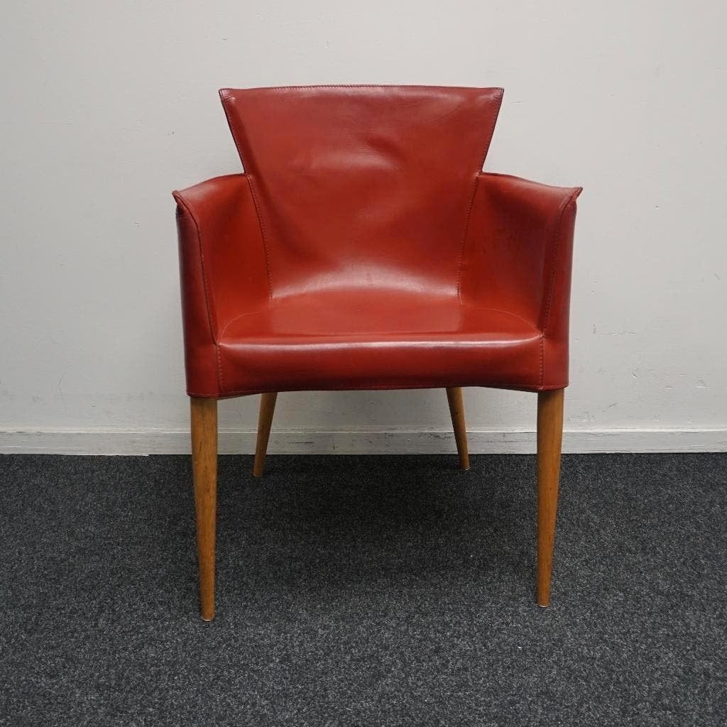 Matteo Grassi Vela Design Stoelen | Vintage | Rood, Gebruikt, -, -, Vintage