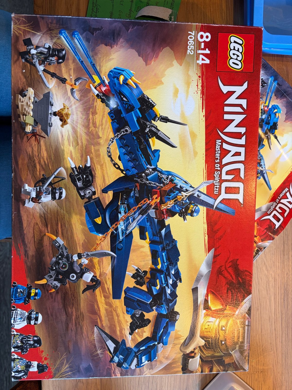 Lego Ninjago 70652 Stormbringer draak (onderdelen missen), Lego, Ophalen of Verzenden, Zo goed als nieuw, Inclusief doos