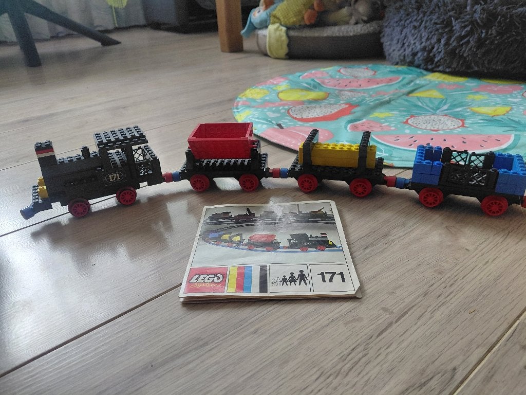 lego trein 177   16 euro met boekje, Ophalen, Lego, Overige typen, Zo goed als nieuw