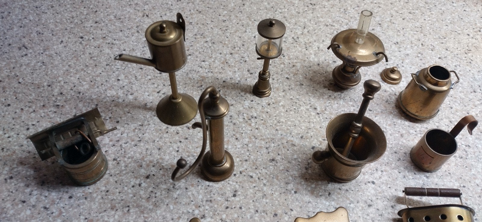 Koperen miniaturen, Antiek en Kunst, Ophalen of Verzenden, Koper