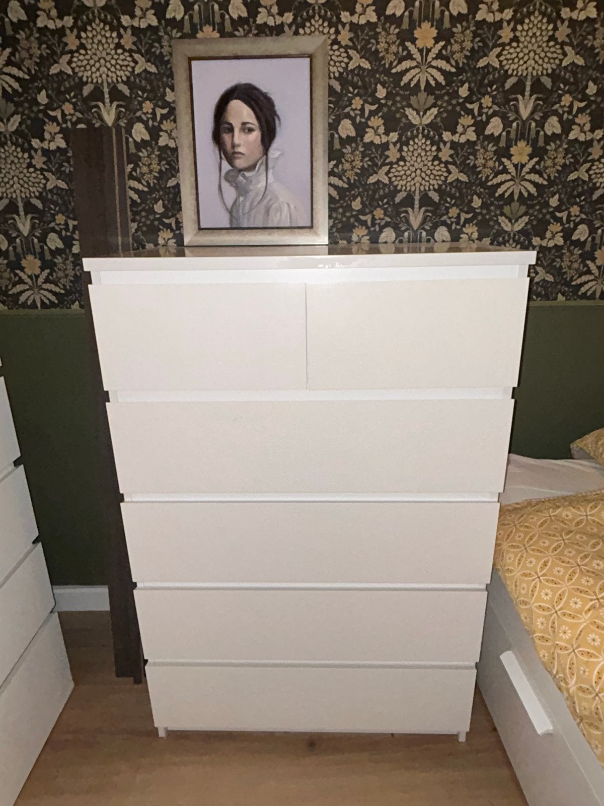 Ikea Malm ladekast met 6 lades - Zo goed als nieuw, Huis en Inrichting, 5 laden of meer, Ophalen, Zo goed als nieuw