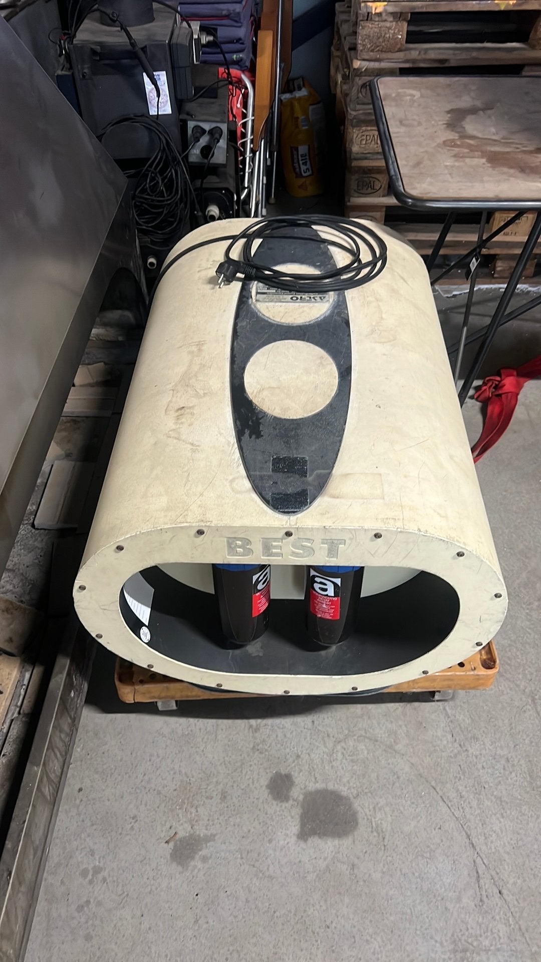 Onderdruk unit voor gevaarlijke stoffen, Gebruikt, Minder dan 3 jaar oud, Minder dan 20 liter, Boiler