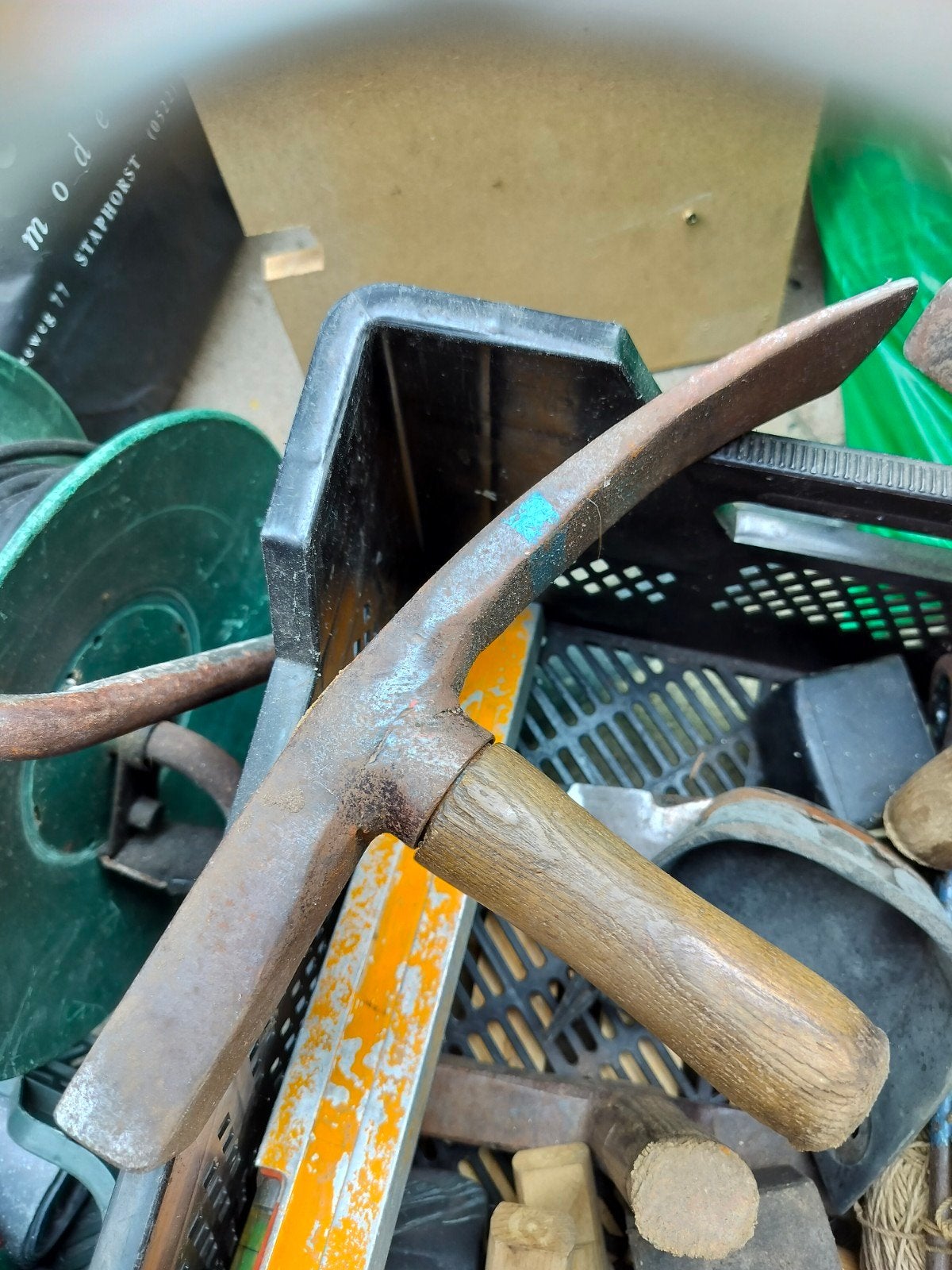 straten makers gereedschap., Ophalen, Gebruikt