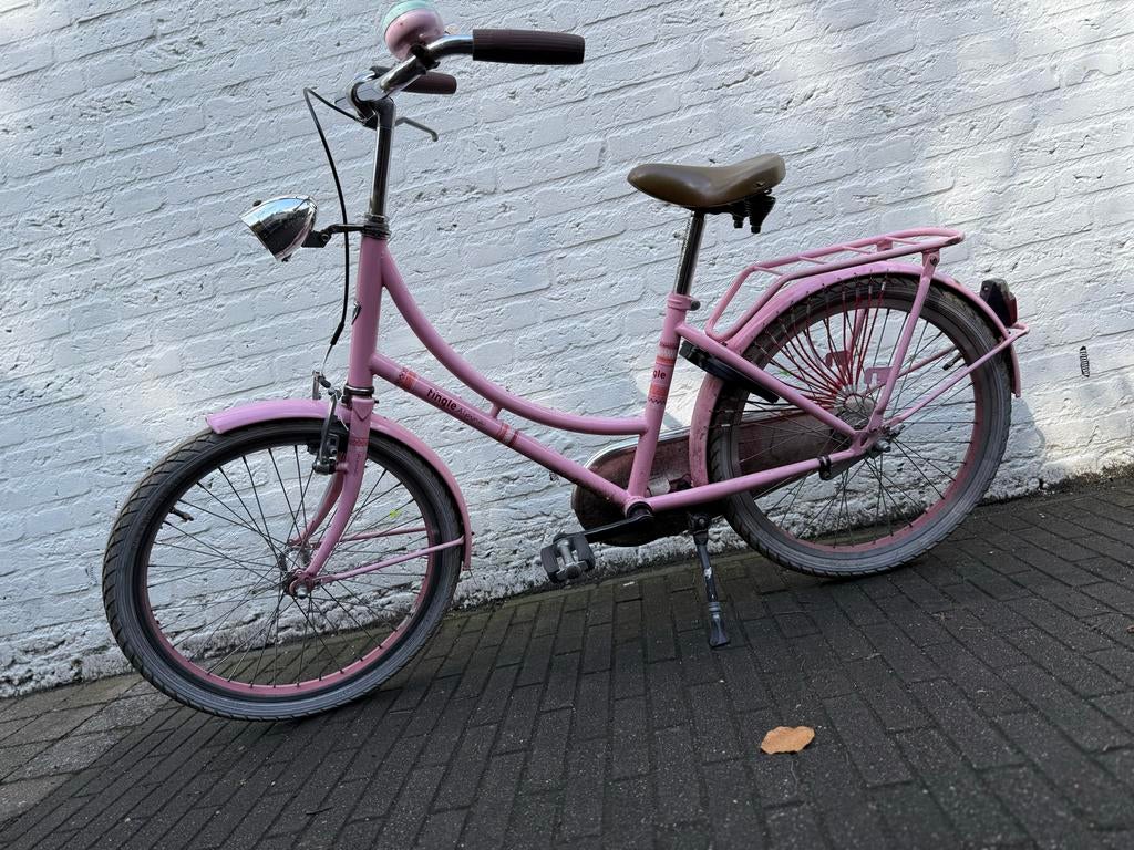 Roze meisjesfiets Tingle Alpina 20 inch, Ophalen, Gebruikt, 20 inch