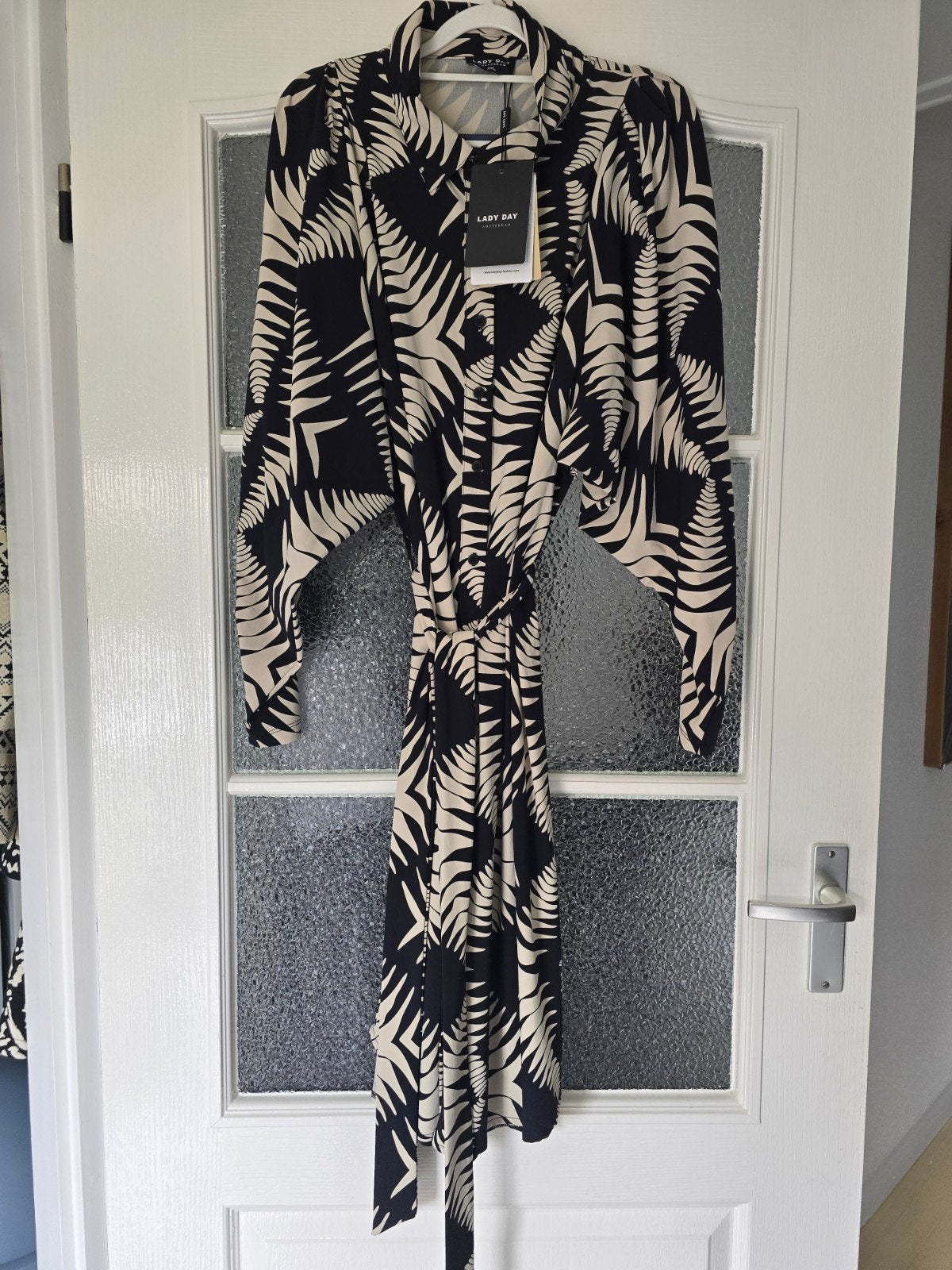 Nieuw lady day travel xxl jurk, Zwart, Maat 46/48 (XL) of groter, Nieuw, Ophalen of Verzenden