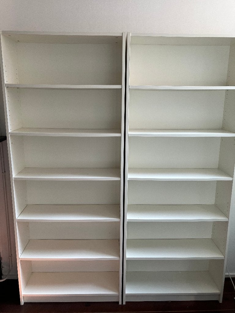 Gratis af te halen, 2 Billy boekenkasten (202 x 80), Ophalen, Gebruikt, 200 cm of meer, 50 tot 100 cm